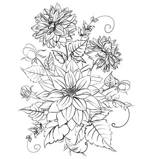 Amazingly-Exquisite-Free-Printable-Coloring-Pages-of-Flowers Amazingly Exquisite Free Printable Coloring Pages of Flowers