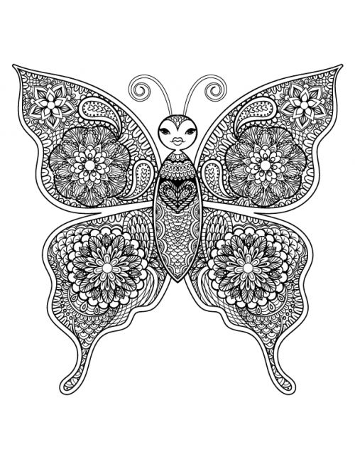 Beautiful Butterfly Art Therapy