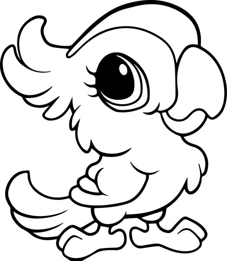 Cute-Animal-Coloring-Pages Cute Animal Coloring Pages