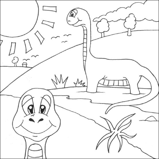 Dinosaur-Coloring-Pages-8 Dinosaur Coloring Pages (8)