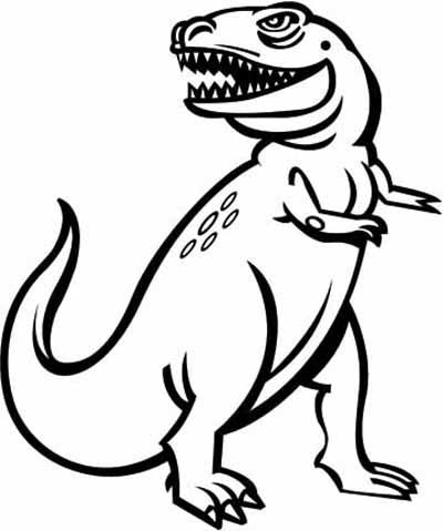 Dinosaur-Coloring-Pages-Crayon-or-paint-these-big-handsome Dinosaur Coloring Pages - Crayon or paint these big handsome brutes!