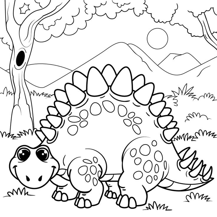 Dinosaur Coloring Pages for Kids – Android, iPhone & iPad app