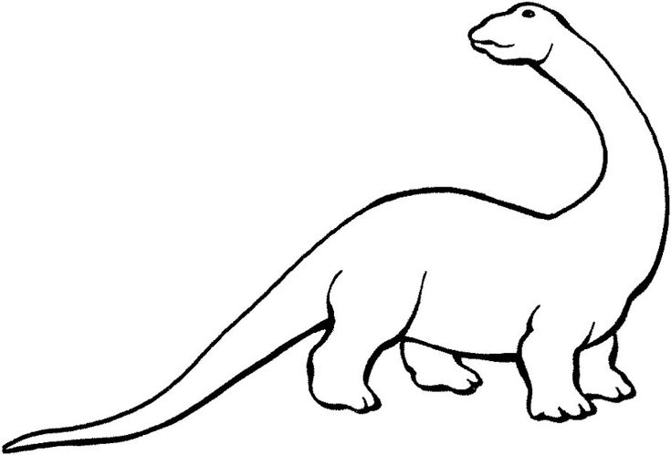 Dinosaur-Outline-Printable-Dinosaur-Coloring-Sheets Dinosaur Outline Printable | Dinosaur Coloring Sheets