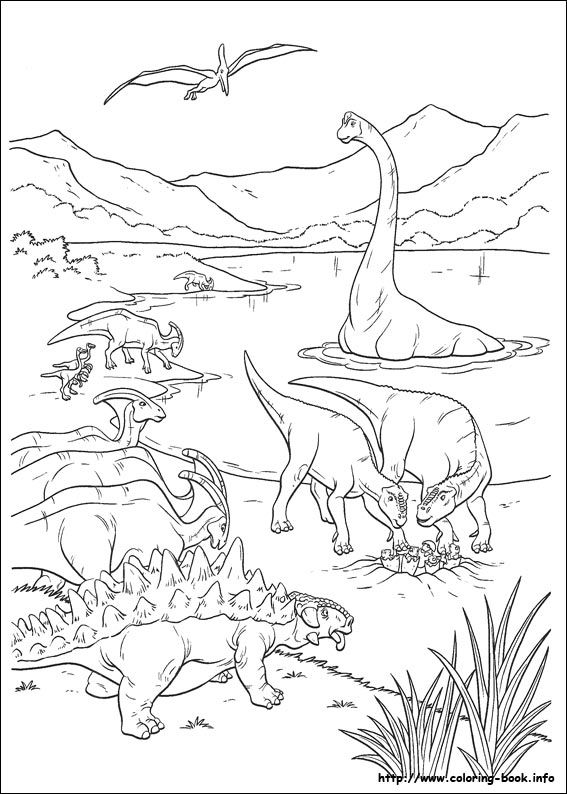 Dinosaure-coloring-picture Dinosaure coloring picture