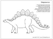 Dinosaurs (Jurassic Period) | Printable Templates & Coloring Pages | FirstPalett…