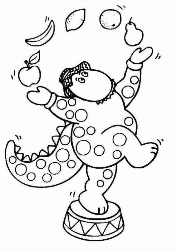 Dorothy-the-Dinosaur-colouring-page Dorothy the Dinosaur colouring page