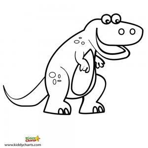 Free Dinosaur Coloring Pages: Let the T-Rex in you out!