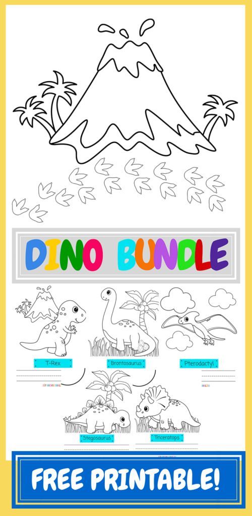 Free-Dinosaur-Coloring-Pages Free Dinosaur Coloring Pages