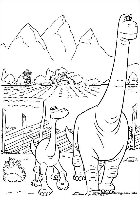 Good-Dinosaur-Coloring-Page-Free-Coloring-Library Good Dinosaur Coloring Page Free Coloring Library