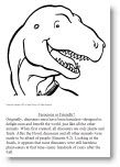 Includes links to dinosaur coloring pages with Scripture. Color online or print …