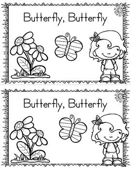 Life Cycle of a Butterfly FREEBIE Emergent Reader & Printables