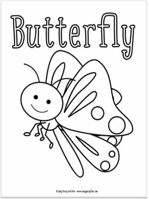 Little-Bugs-Coloring-Pages-for-Kids Little Bugs Coloring Pages for Kids