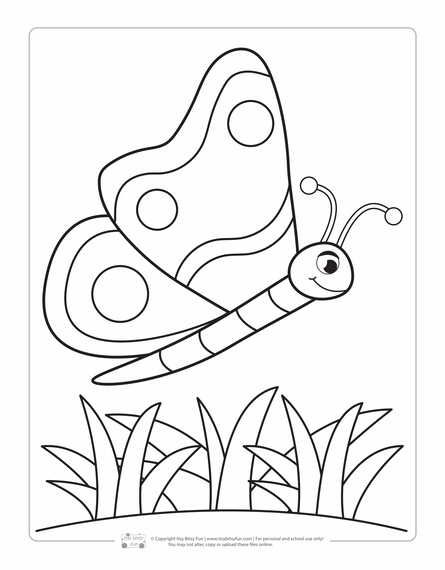 Spring-Coloring-Pages-for-Kids Spring Coloring Pages for Kids