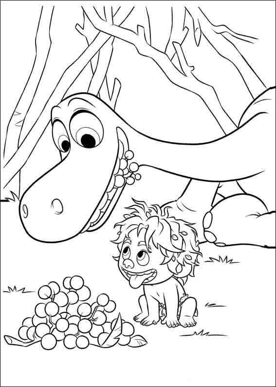 The Good Dinosaur Coloring Pages 20