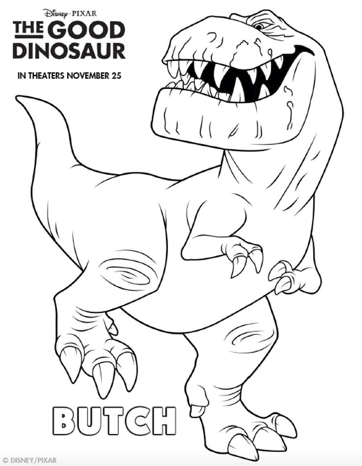 The-Good-Dinosaur-Coloring-Pages The Good Dinosaur Coloring Pages