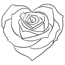Top 25 Free Printable Beautiful Rose Coloring Pages for Kids