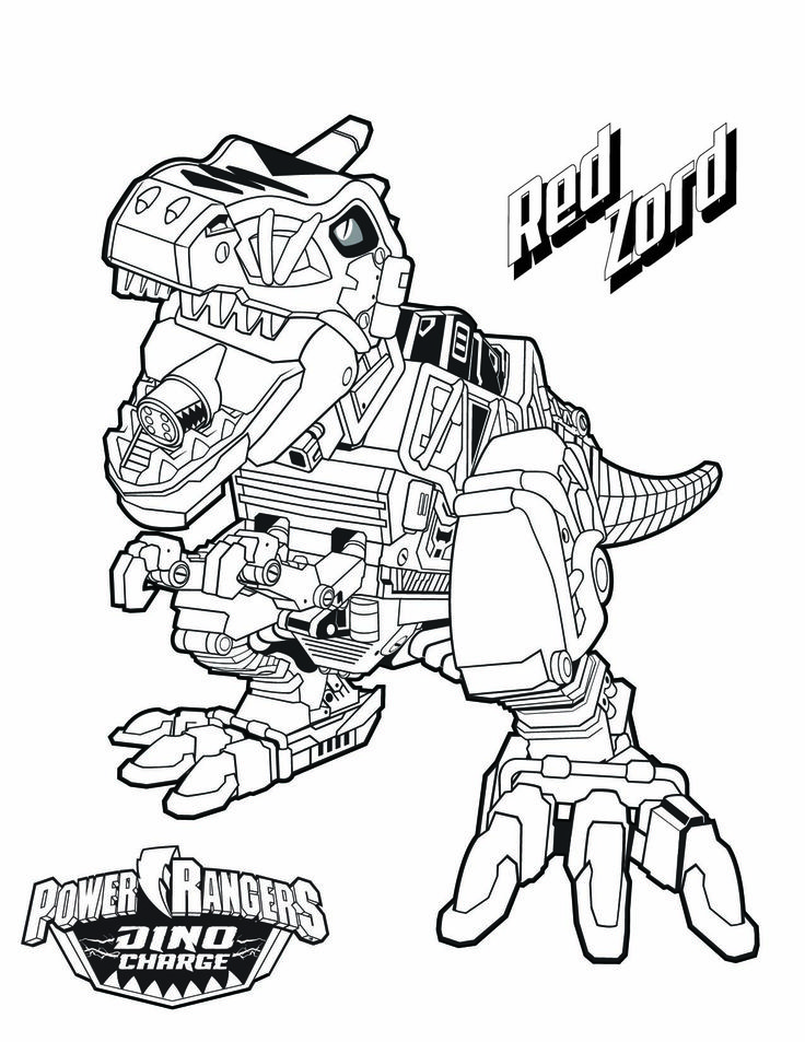 Tyrannosaurus Rex Coloring Page – Power Rangers – The Official Power Rangers Web…