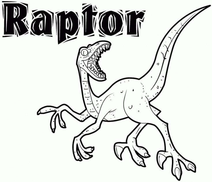 Velociraptor-Coloring-Pages Velociraptor Coloring Pages