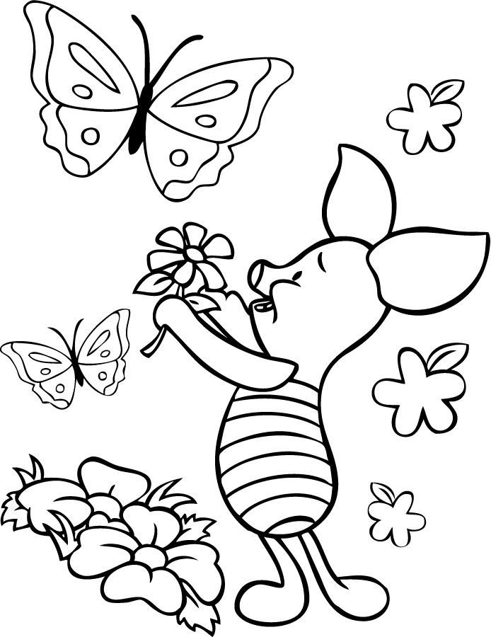 Winnie-the-Pooh-Coloring-Pages Winnie the Pooh Coloring Pages