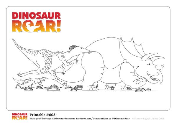 dinosaur roar coloring pages – dinosaur fast, dinosaur slow