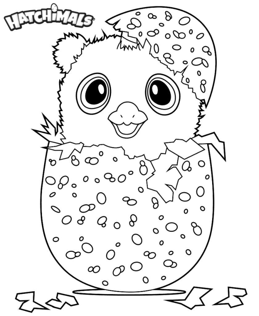 hatchimal-coloring-page-840x1024 Hatchimals Colleggtibles Hamster coloring page