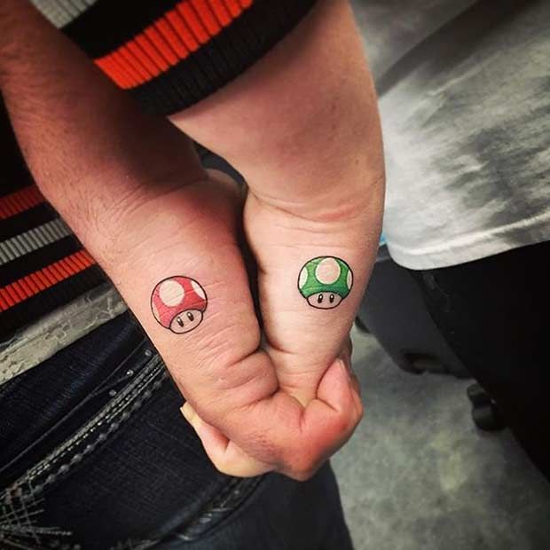 81 Cute Couple Tattoos That Will Warm Your Heart