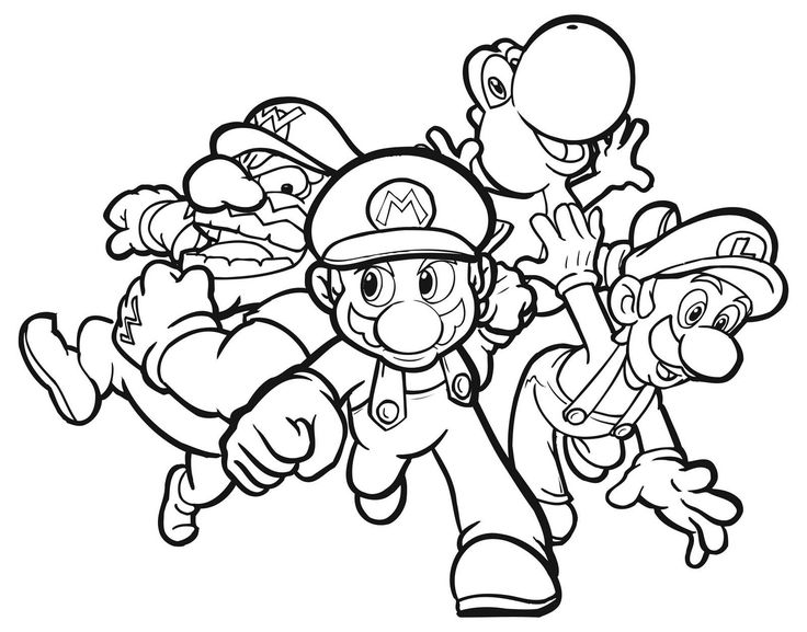 Collection of thousands of Mario Coloring Page from all over the world.