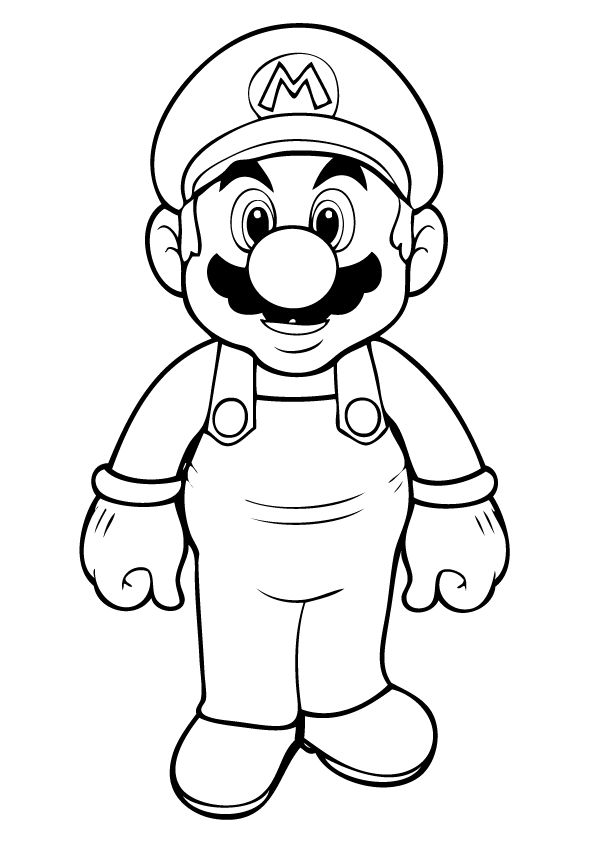 Free-Printable-Mario-Coloring-Pages-For-Kids Free Printable Mario Coloring Pages For Kids