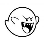 Pegatina Fantasma Boo - Mario Bros - TSgos.com