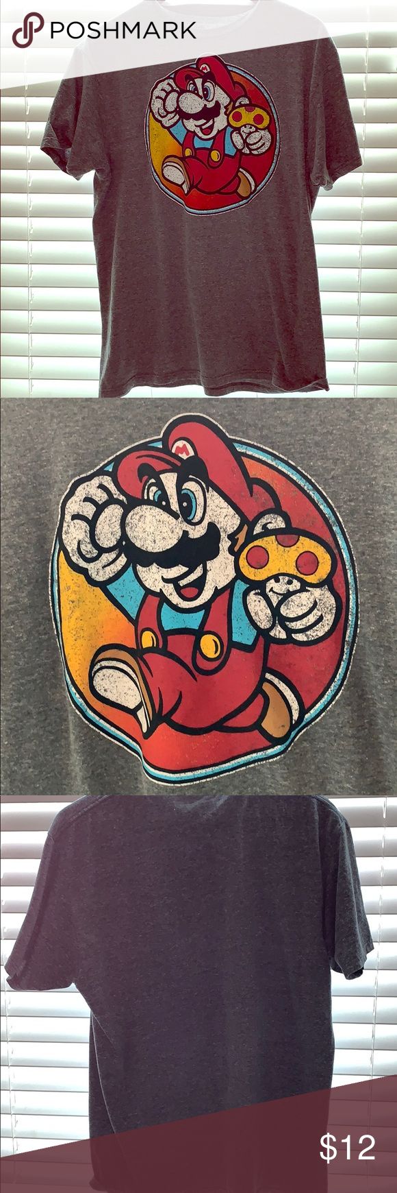 Super-Mario-Bros-T-Shirt-Super-Mario-Bros-T-Shirt-Tops-Tees Super Mario Bros T-Shirt Super Mario Bros T-Shirt Tops Tees - Short Sleeve