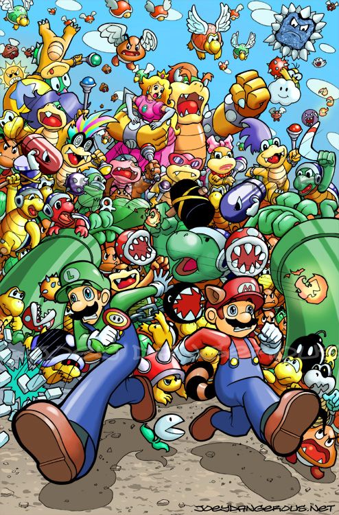 Super Mario Bros. 3 by ~JoeyDangerous