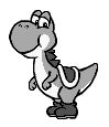Yoshi-from-the-official-artwork-set-for-SuperMarioBros-Deluxe-on #Yoshi from the official artwork set for #SuperMarioBros Deluxe on the #GameBoy ...
