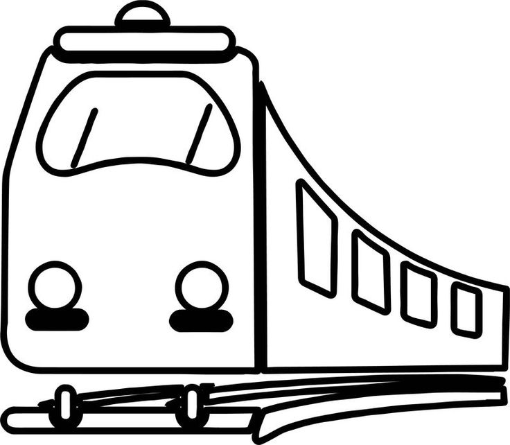 Coming-Train-Coloring-Page Coming Train Coloring Page