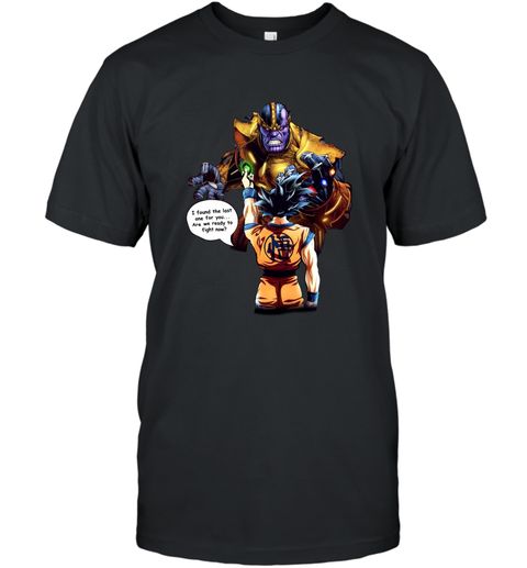 Goku vs Thanos Dragon Ball Infinity War shirt Men T-Shirt