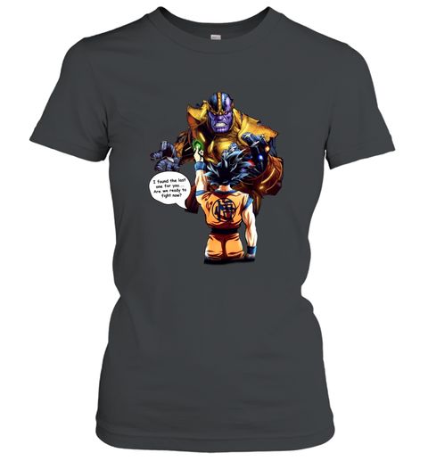 Goku vs Thanos Dragon Ball Infinity War shirt Men Women T-Shirt