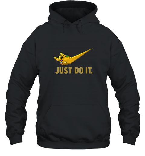 Just do it Infinity Gauntlet  Thanos NK logo Hooded