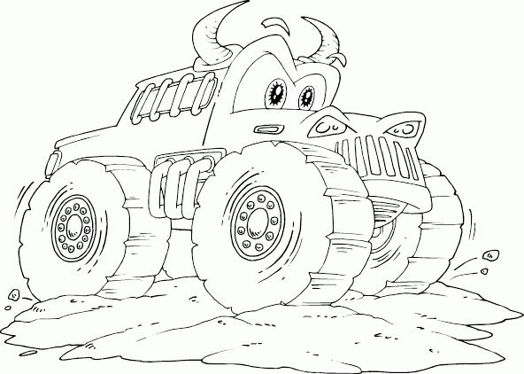 List of Monster Truck pictures – coloring.com