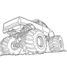 Monster-truck-coloring-page.-If-you-like-the-Monster-truck Monster truck coloring page. If you like the Monster truck coloring page, you wi...