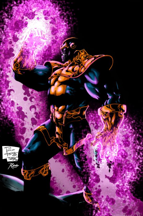 Phillip Tan Thanos colored by ~RCarter on deviantART Wallpaper