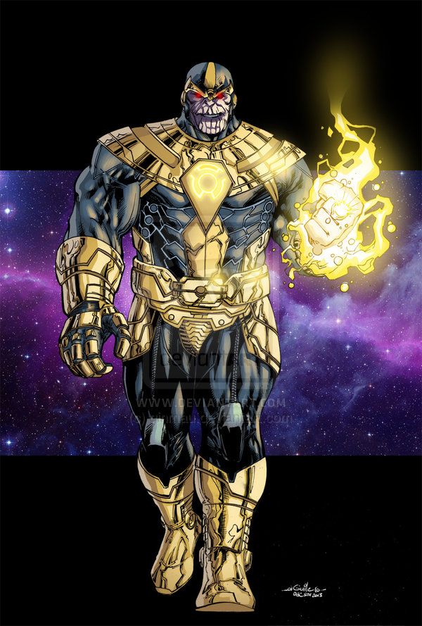 Sinsetros Corps Thanos colored by ginmau on deviantART