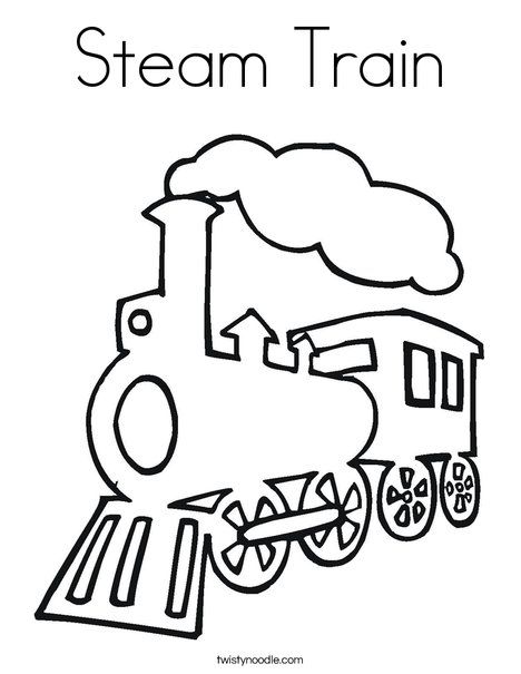 Steam-Train-Coloring-Page-from-TwistyNoodle.com-would-make-a-great Steam Train Coloring Page from TwistyNoodle.com would make a great train quilt b...