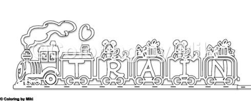 Online-Coloring.com - Free 33+ Coloring Pages Toy Train To Print or Color Online (for Kids)