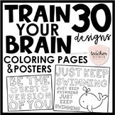 Train-Your-Brain-Coloring-Pages-Posters Train Your Brain Coloring Pages & Posters