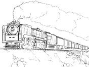 Union Pacific Train Coloring page   #train #coloring #pages