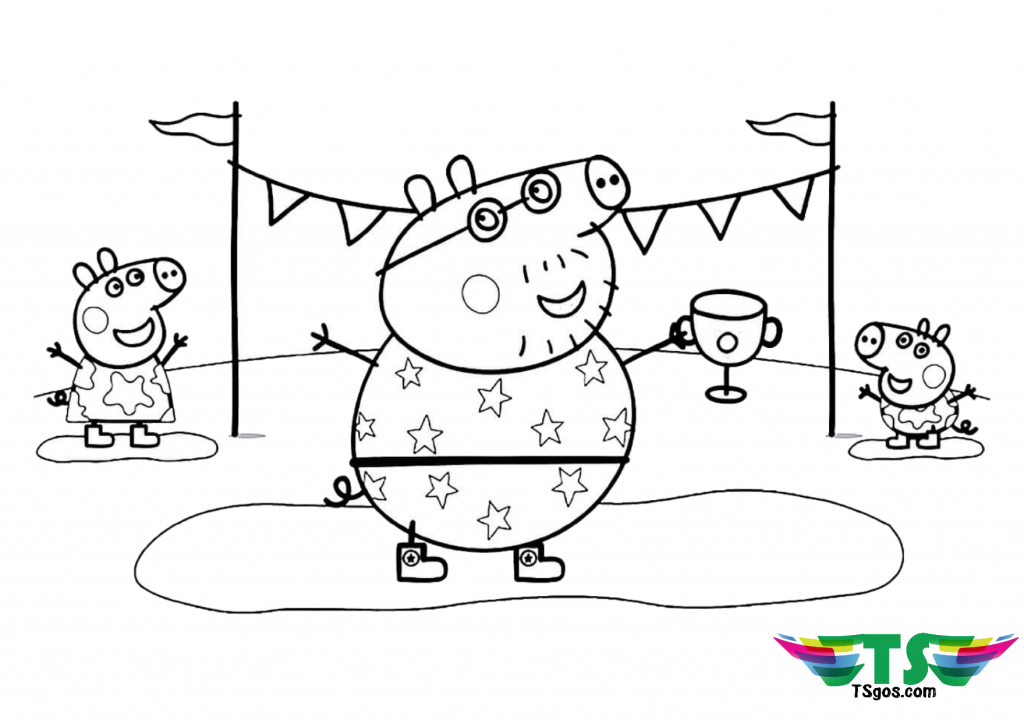 free-download-peppa-pig-coloring-page-1024x720 Free download peppa pig coloring page.