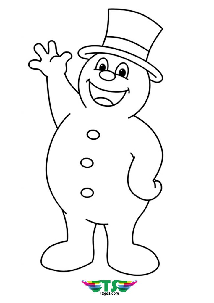 frosty-the-snowman-coloring-page-724x1024 Frosty The Snowman Coloring Page