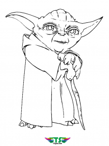 Star Wars Master Yoda coloring pages. - TSgos.com - TSgos.com