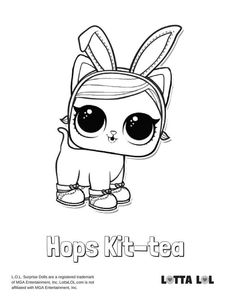 Hops Lol Doll Coloring Page