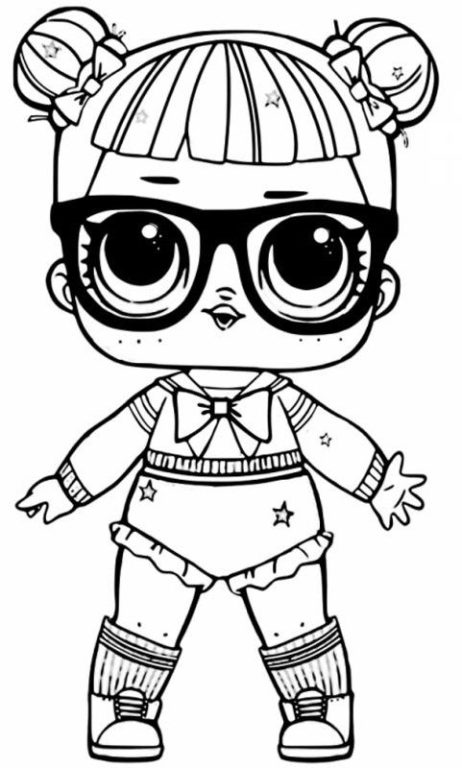 Lol Doll Coloring In Pages - TSgos.com