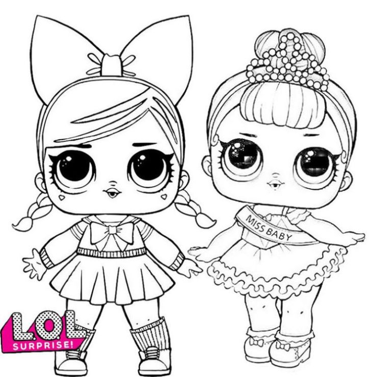 Lol Doll Cherry Coloring Page - TSgos.com